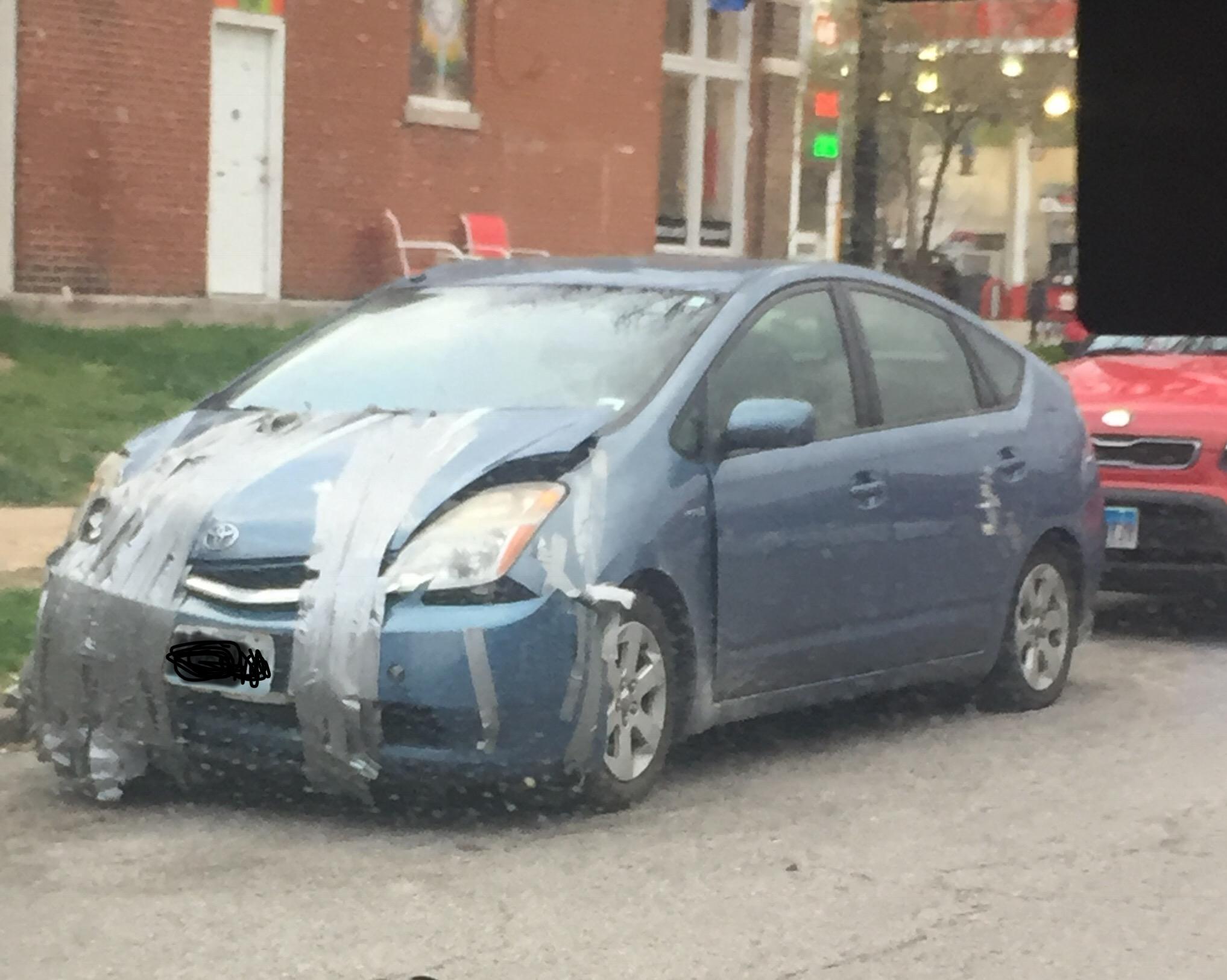 duct tape car