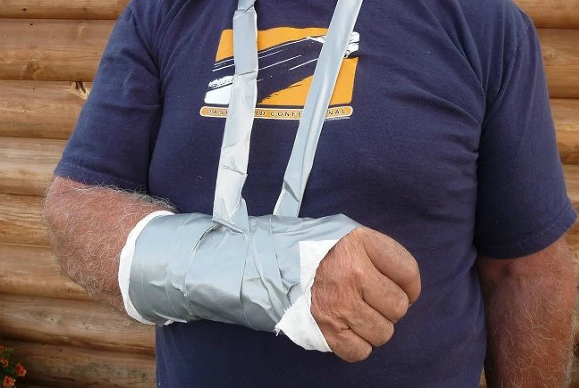 duct tape sling