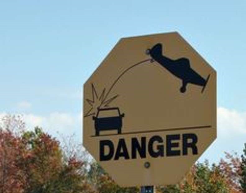 Danger, planes