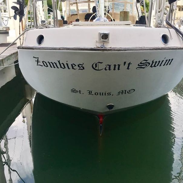 zombies can't swim